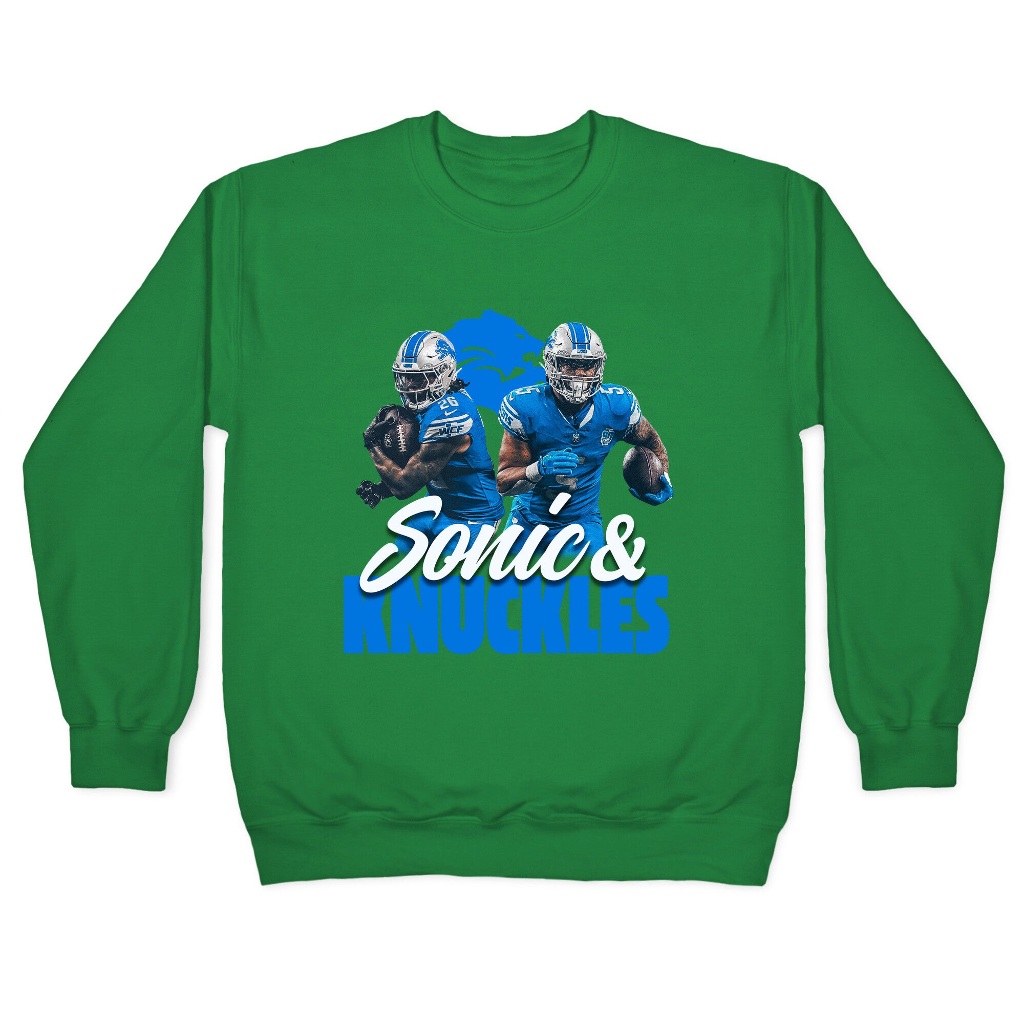 Sonic Knuckles Lions Crewneck Sweatshirt